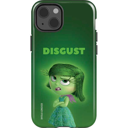 Disney Inside Out Disgust Portrait iPhone 15 Plus Impact Case