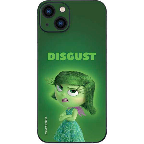 Disney Inside Out Disgust Portrait iPhone 15 Plus Skin