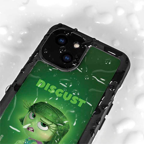 Disney Inside Out Disgust Portrait iPhone 15 Plus Waterproof Case