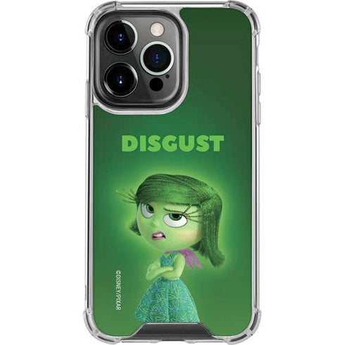 Disney Inside Out Disgust Portrait iPhone 15 Pro Max Clear Case