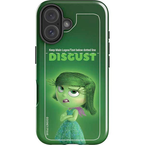 Disney Inside Out Disgust Portrait iPhone 16 Plus Impact Case