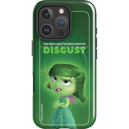 Disney Inside Out Disgust Portrait iPhone 16 Pro Magsafe Impact Case
