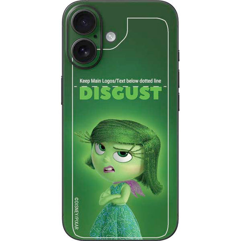 Disney Inside Out Disgust Portrait iPhone 16 Skin