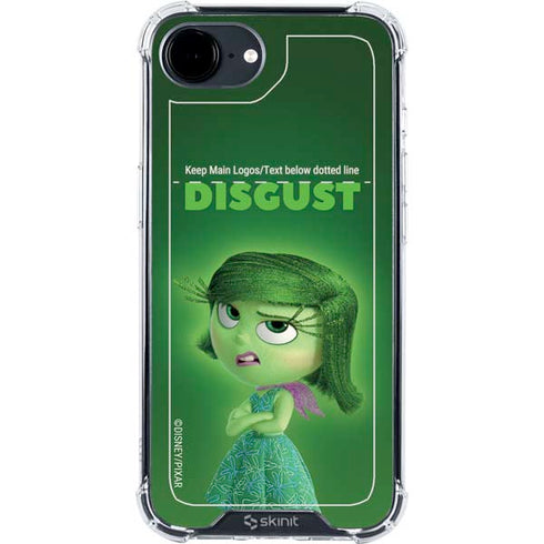 Disney Inside Out Disgust Portrait iPhone 16e Clear Case