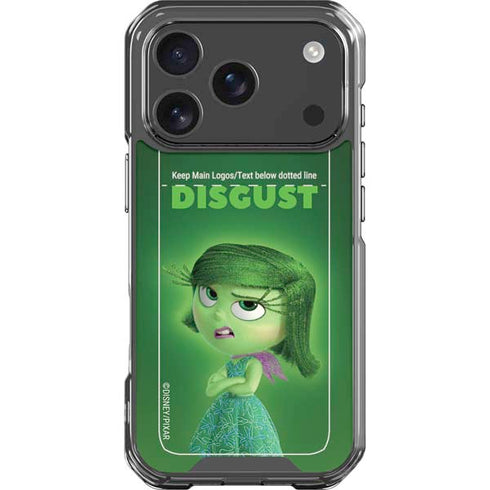 Disney Inside Out Disgust Portrait iPhone 18 Pro Clear Case