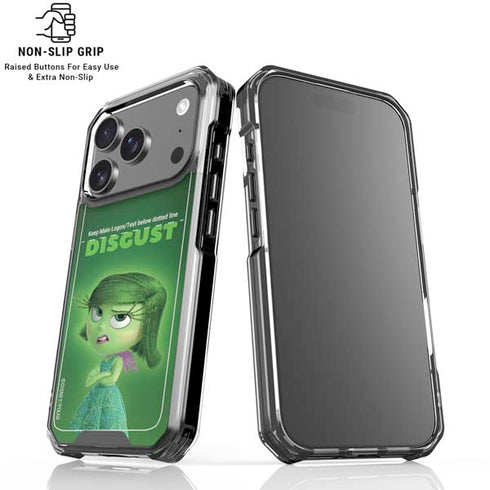 Disney Inside Out Disgust Portrait iPhone 18 Pro Clear Case