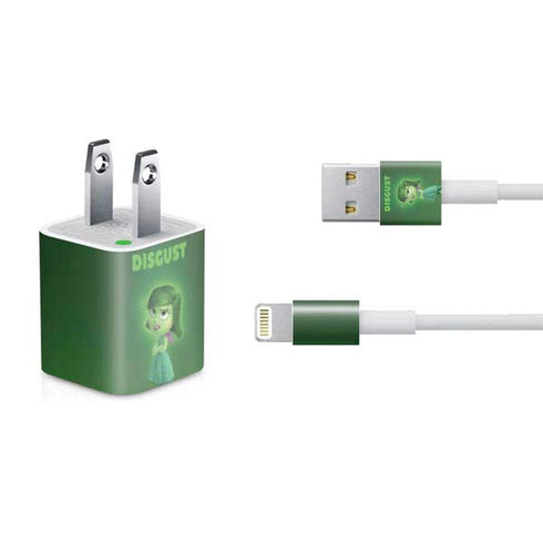Disney Inside Out Disgust Portrait iPhone Charger (5W USB) Skin