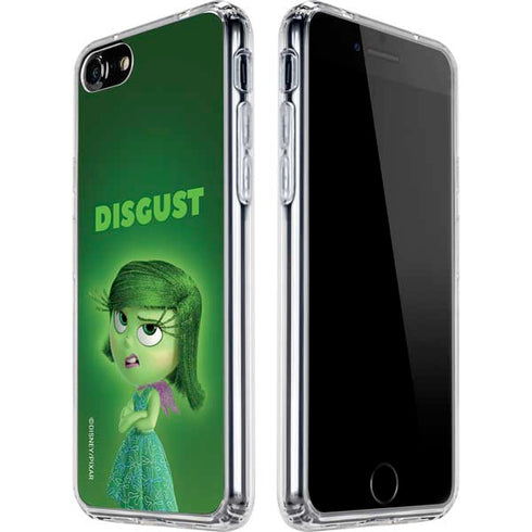 Disney Inside Out Disgust Portrait iPhone SE (2nd & 3rd Gen) Clear Case