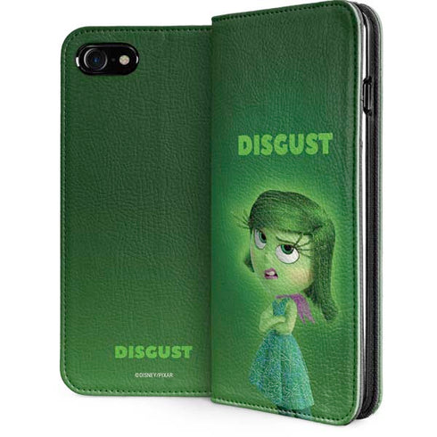 Disney Inside Out Disgust Portrait iPhone SE (2nd & 3rd Gen) Folio Case