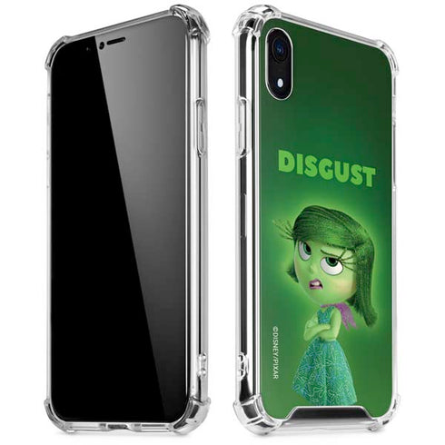 Disney Inside Out Disgust Portrait iPhone XR Clear Case