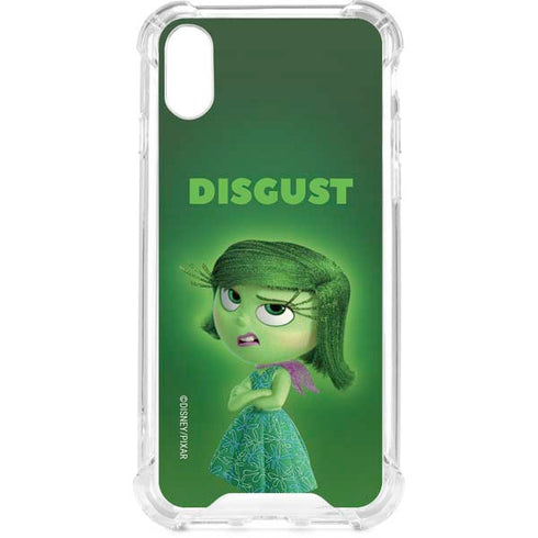 Disney Inside Out Disgust Portrait iPhone XS Clear Case