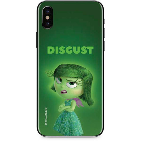 Disney Inside Out Disgust Portrait iPhone XS Max Skin