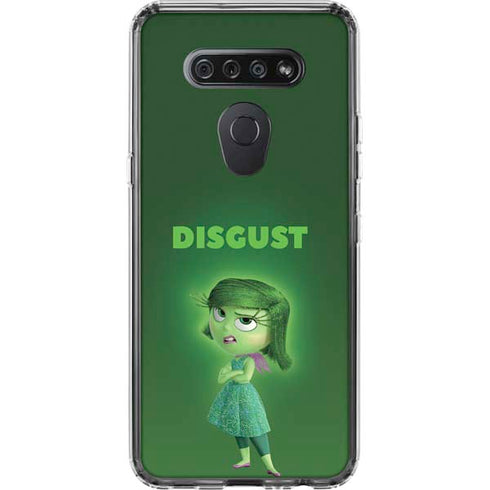 Disney Inside Out Disgust Portrait LG K51/Q51 Clear Case