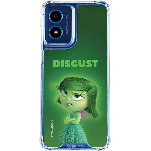 Disney Inside Out Disgust Portrait Moto G Play 4G (2024) Clear Case