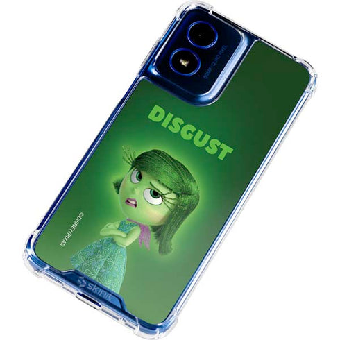 Disney Inside Out Disgust Portrait Moto G Play 4G (2024) Clear Case