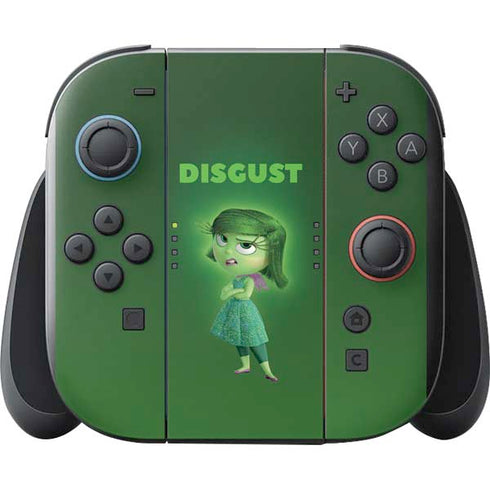 Disney Inside Out Disgust Portrait Nintendo Switch 2 (2025) with Joy-Con Skin