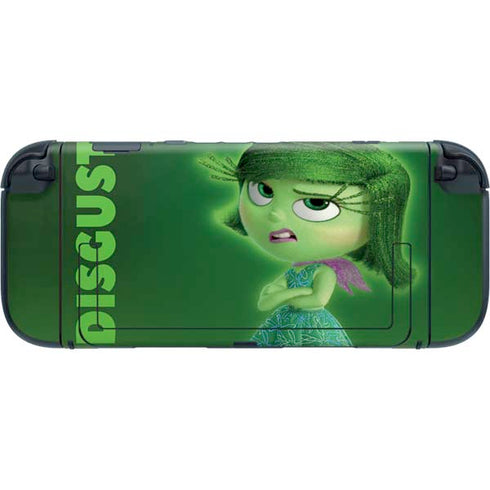 Disney Inside Out Disgust Portrait Nintendo Switch 2 (2025) with Joy-Con Skin