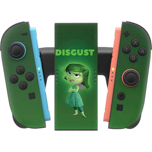Disney Inside Out Disgust Portrait Nintendo Switch 2 (2025) Joy-Con Controller Skin