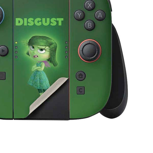 Disney Inside Out Disgust Portrait Nintendo Switch 2 (2025) Joy-Con Controller Skin