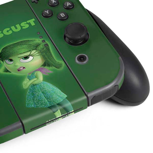 Disney Inside Out Disgust Portrait Nintendo Switch Bundle Skin