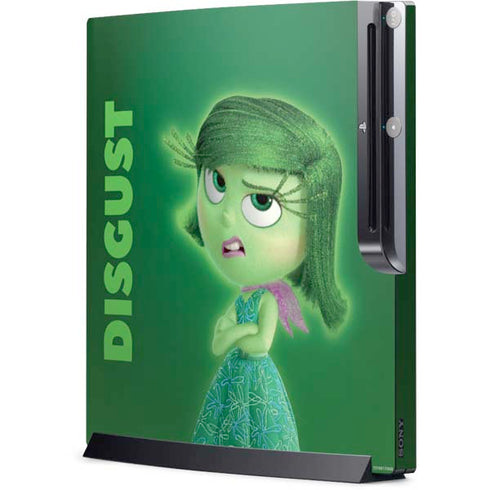 Disney Inside Out Disgust Portrait Playstation 3 & PS3 Slim Skin