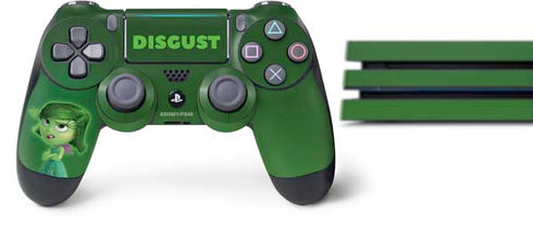 Disney Inside Out Disgust Portrait PS4 Pro Bundle Skin