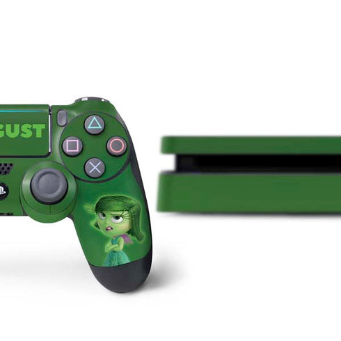 Disney Inside Out Disgust Portrait PS4 Slim Bundle Skin