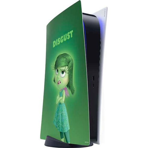 Disney Inside Out Disgust Portrait PS5 Digital Edition Console Skin
