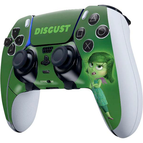 Disney Inside Out Disgust Portrait PS5 DualSense Edge Pro Controller Skin