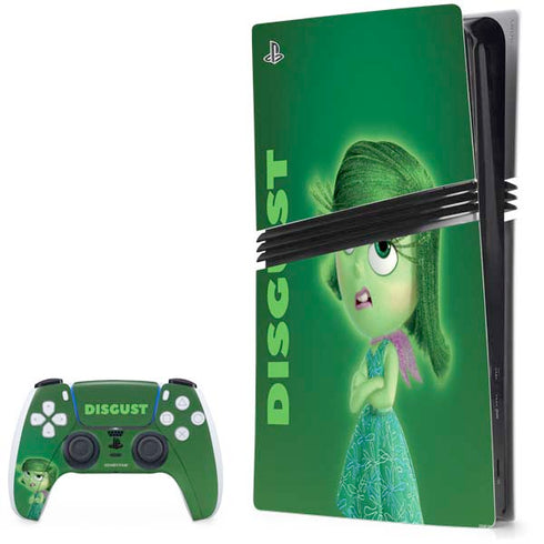Disney Inside Out Disgust Portrait PlayStation PS5 Skins