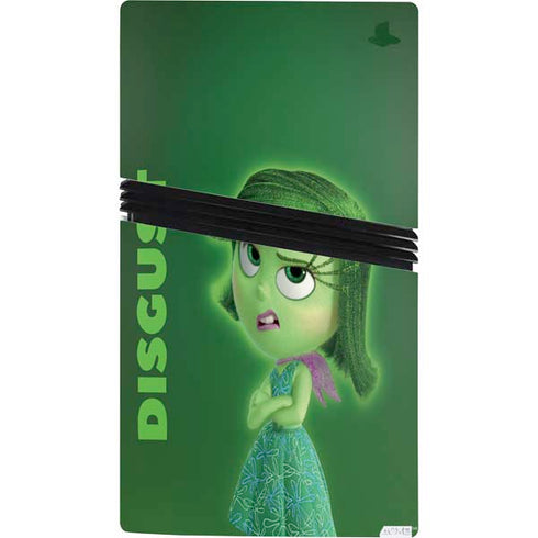 Disney Inside Out Disgust Portrait PS5 Pro Console Skin