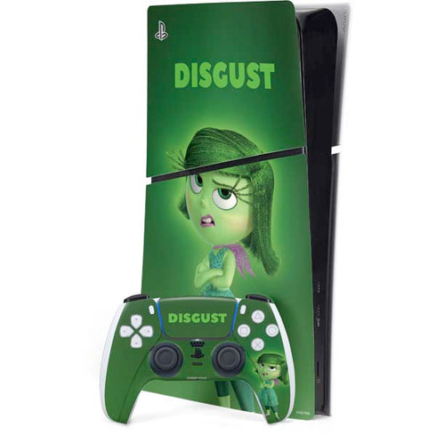 Disney Inside Out Disgust Portrait PlayStation PS5 Skins