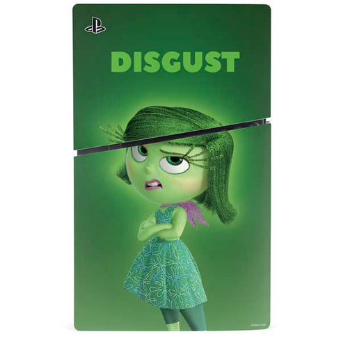 Disney Inside Out Disgust Portrait PS5 Slim Digital Edition Bundle Skin