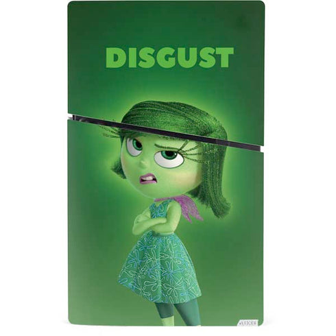 Disney Inside Out Disgust Portrait PS5 Slim Digital Edition Console Skin
