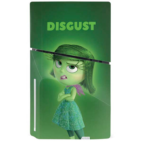 Disney Inside Out Disgust Portrait PS5 Slim Disk Bundle Skin