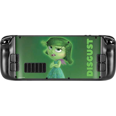 Disney Inside Out Disgust Portrait Steam Deck Handheld Gaming Computer OLED Skin