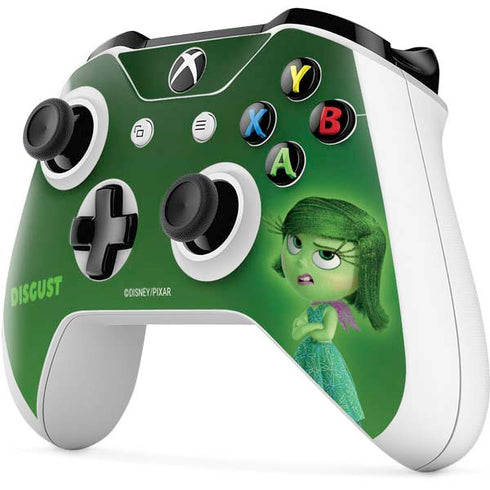 Disney Inside Out Disgust Portrait Xbox One S All-Digital Edition Bundle Skin