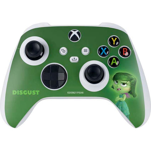 Disney Inside Out Disgust Portrait Xbox Series S Controller Skin
