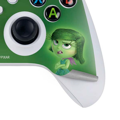 Disney Inside Out Disgust Portrait Xbox Series S Controller Skin
