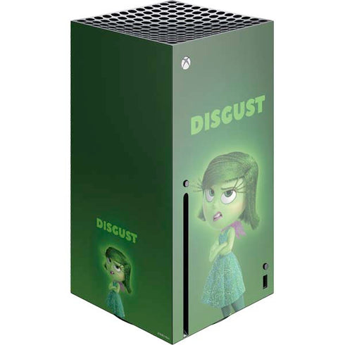 Disney Inside Out Disgust Portrait Xbox Series X Console Skin