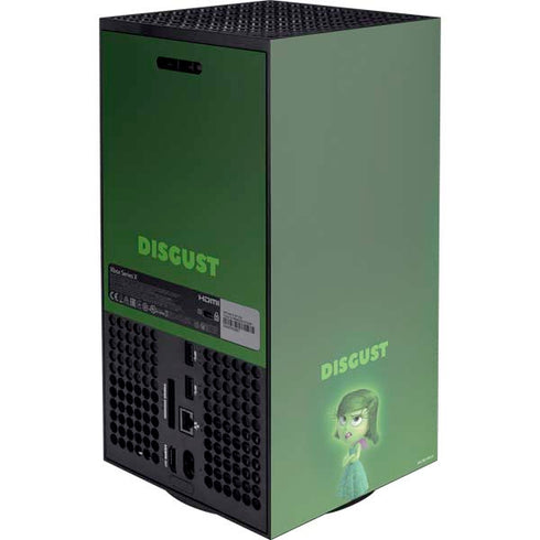 Disney Inside Out Disgust Portrait Xbox Series X Console Skin