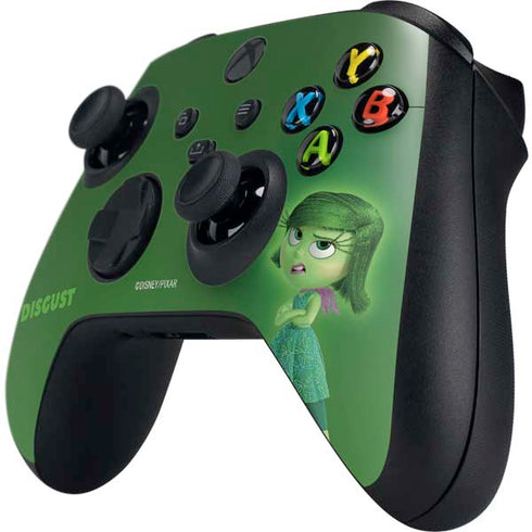 Disney Inside Out Disgust Portrait Xbox Series X Controller Skin