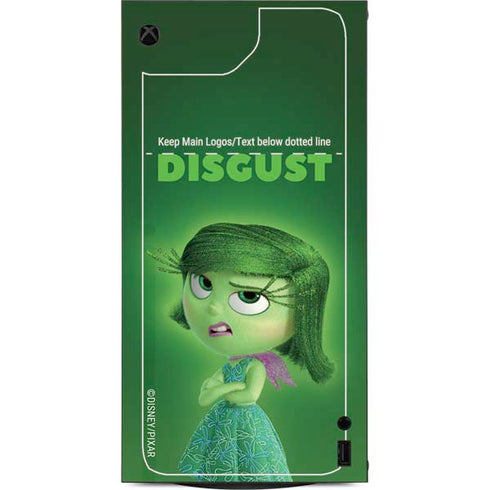 Disney Inside Out Disgust Portrait XBox Series X Digital Edition Console Skin