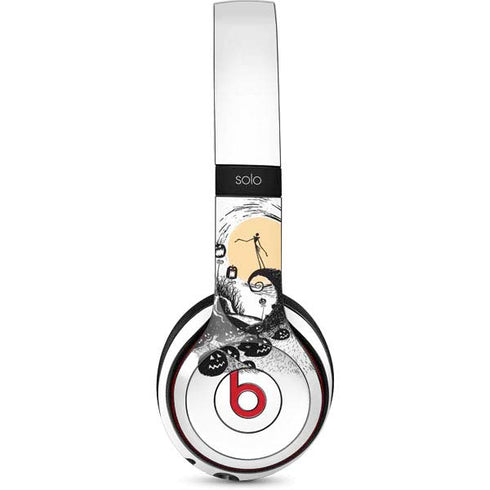 Disney The Nightmare Before Christmas Jack on Spiral Hill Art Beats Solo 3 Wireless Skin