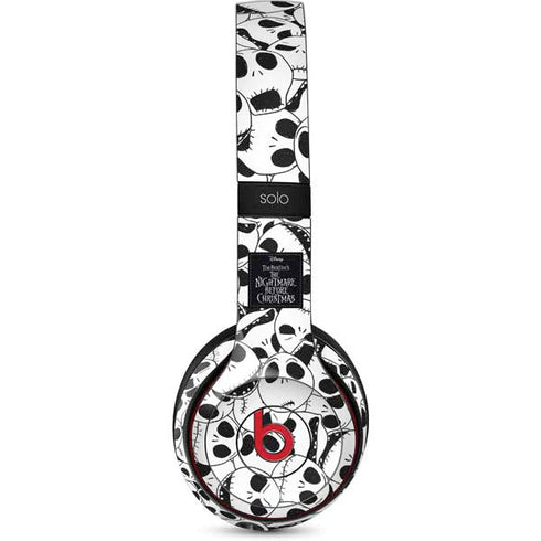 Disney The Nightmare Before Christmas Jack Skellington Pattern Beats Solo 3 Wireless Skin