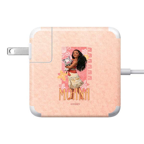 Disney Princess Moana and Pua 85W Power Adapter (15 and 17 inch MacBook Pro Charger) Skin