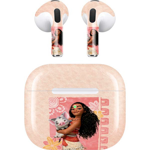 Disney Princess Moana and Pua Apple AirPods (3rd Gen 2021) Skin