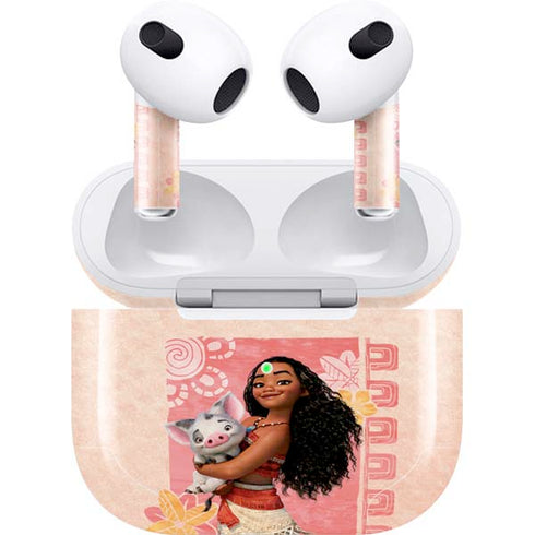 Disney Princess Moana and Pua Apple AirPods (3rd Gen 2021) Skin