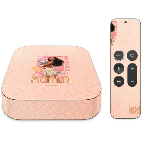 Disney Princess Moana and Pua Apple TV Skin