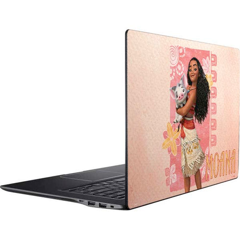 Disney Princess Moana and Pua Ativ Book 9 (15.6in 2014) Skin